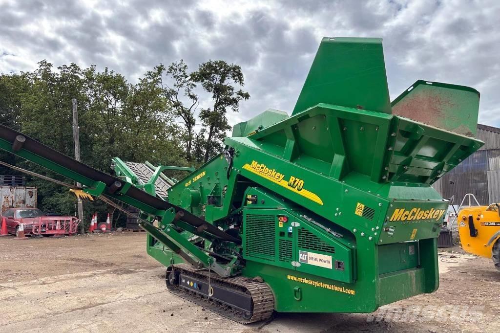 McCloskey R 70 أجهزة فحص متنقلة