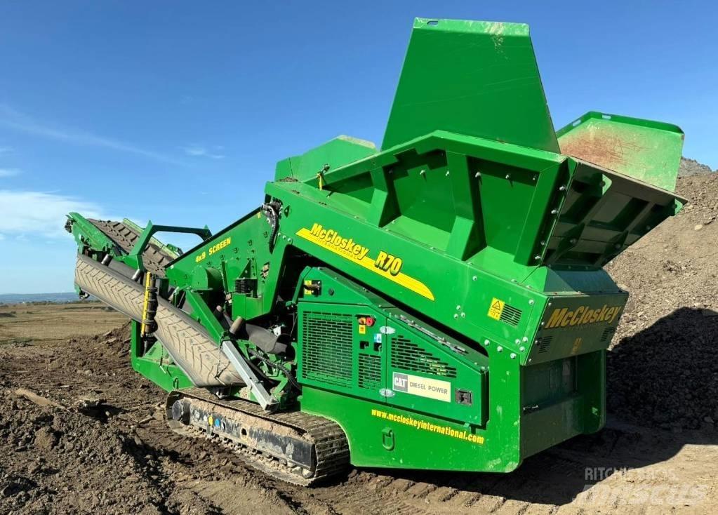 McCloskey R 70 أجهزة فحص متنقلة