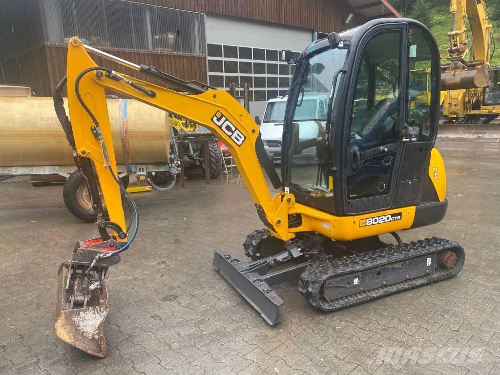 JCB 8020 حفارات صغيرة أقل من 7 طن (حفارات صغيرة)