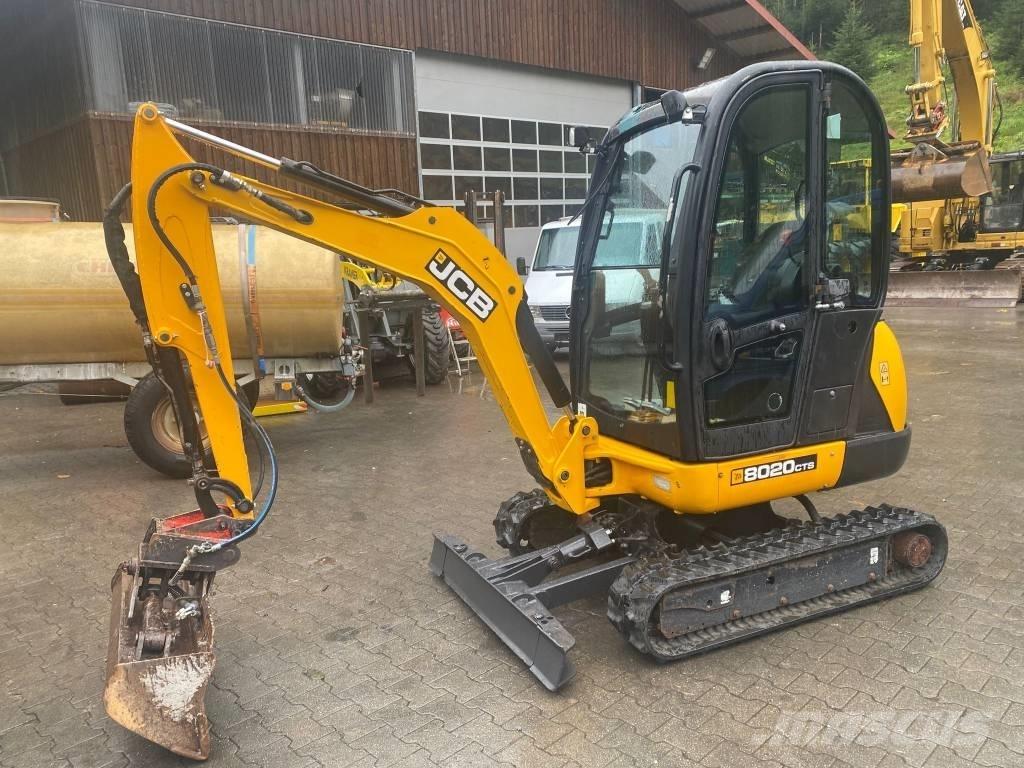 JCB 8020 حفارات صغيرة أقل من 7 طن (حفارات صغيرة)
