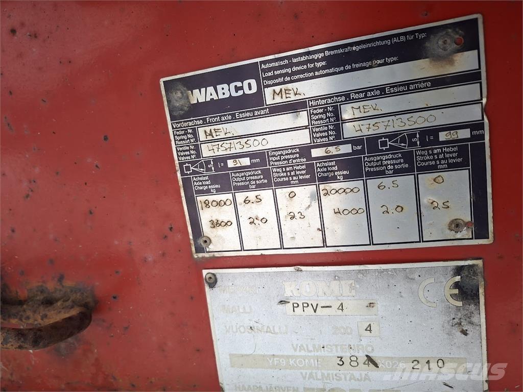 Kome Puuperävaunu مقطورات أشجار