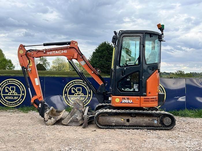Hitachi ZX26U حفارات خاصة