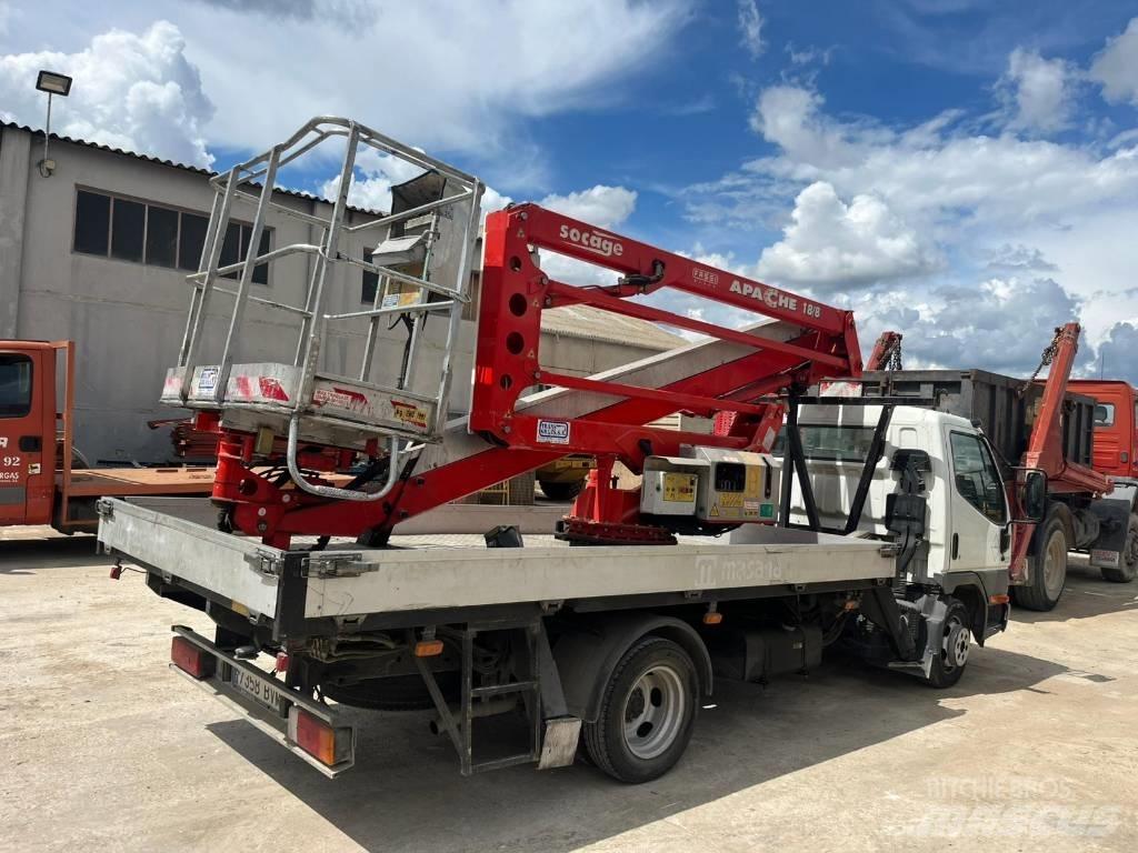 Mitsubishi Canter شاحنات الرافعات الخطافية