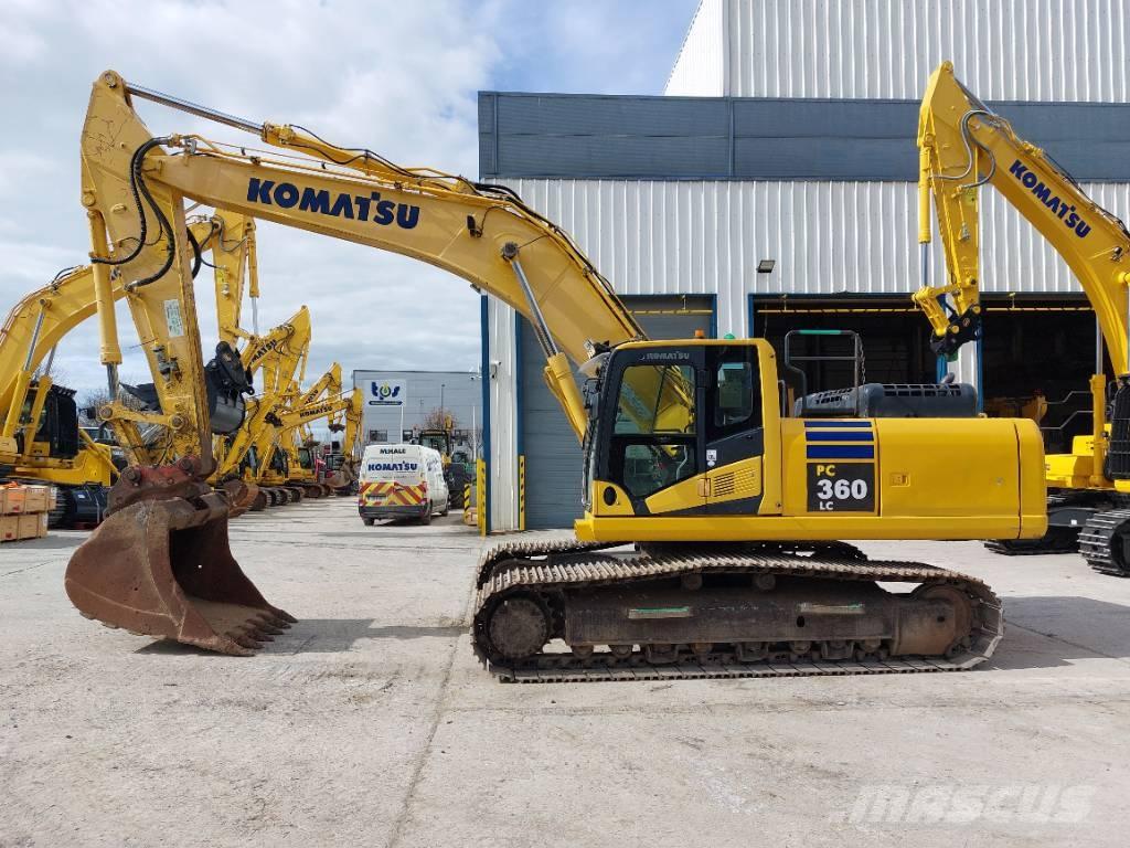Komatsu PC 360 LC-10 حفارات زحافة