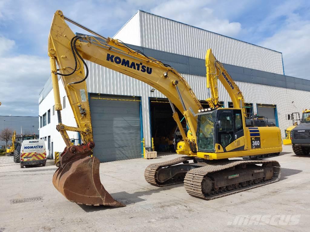 Komatsu PC 360 LC-10 حفارات زحافة