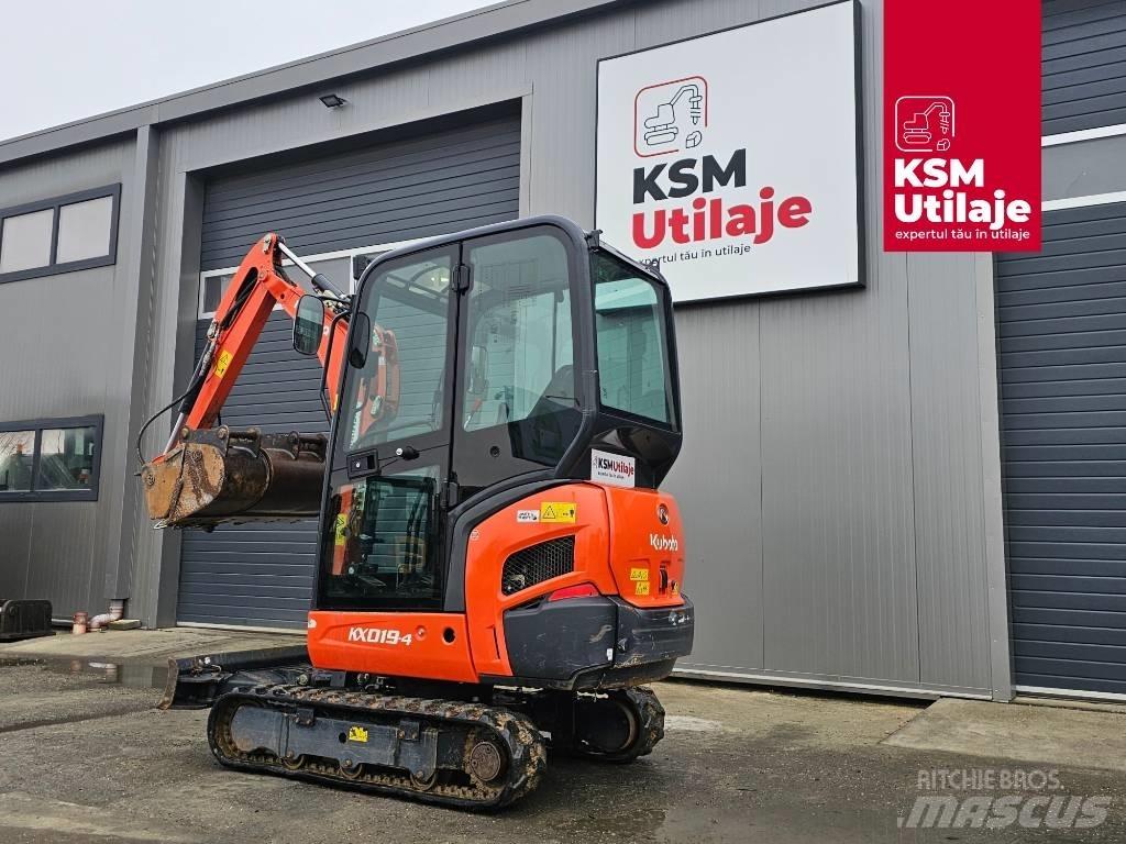 Kubota KX 019-4 حفارات صغيرة أقل من 7 طن (حفارات صغيرة)