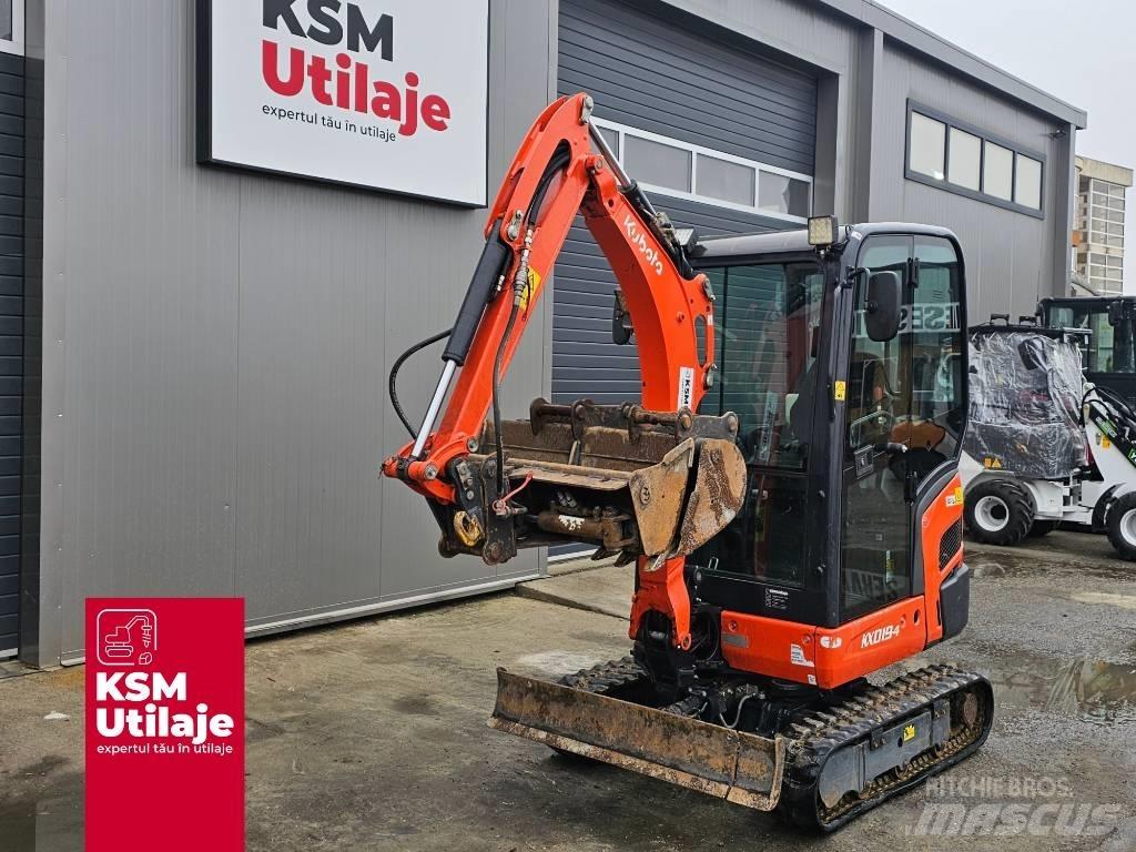 Kubota KX 019-4 حفارات صغيرة أقل من 7 طن (حفارات صغيرة)