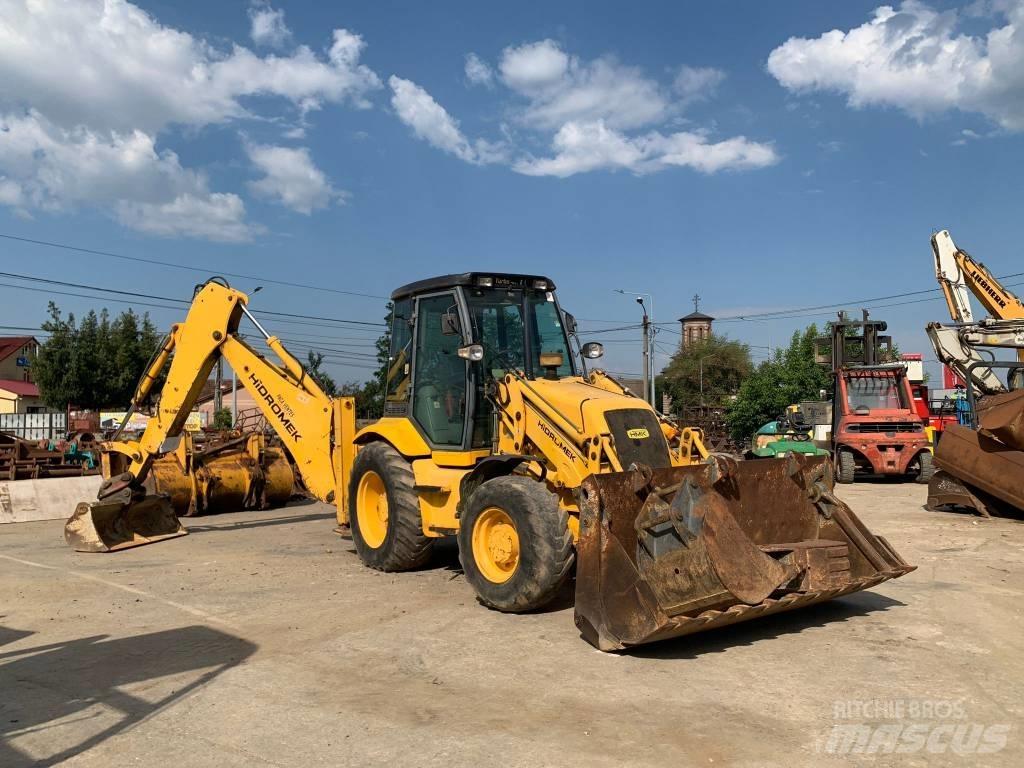 Hidromek HMK 102 لوادر ذات جرافات عكسية