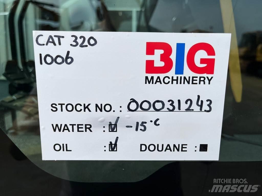 CAT 320D3 حفارات زحافة