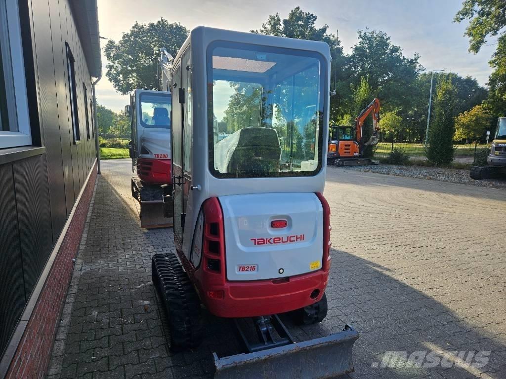 Takeuchi TB216 حفارات صغيرة أقل من 7 طن (حفارات صغيرة)