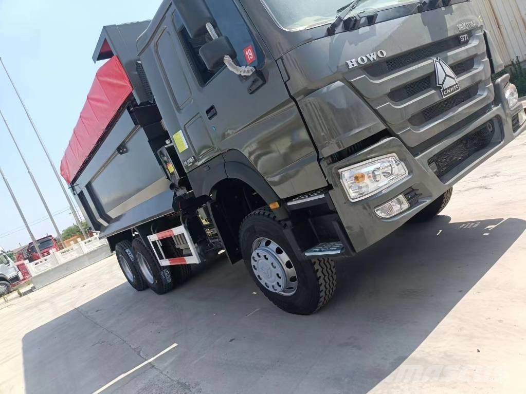 Howo 371 6x4 شاحنات قلابة