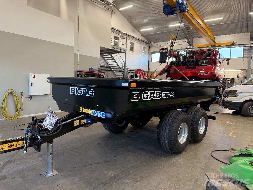 Bigab BT 8 HARDOX تفريغ المقطورات