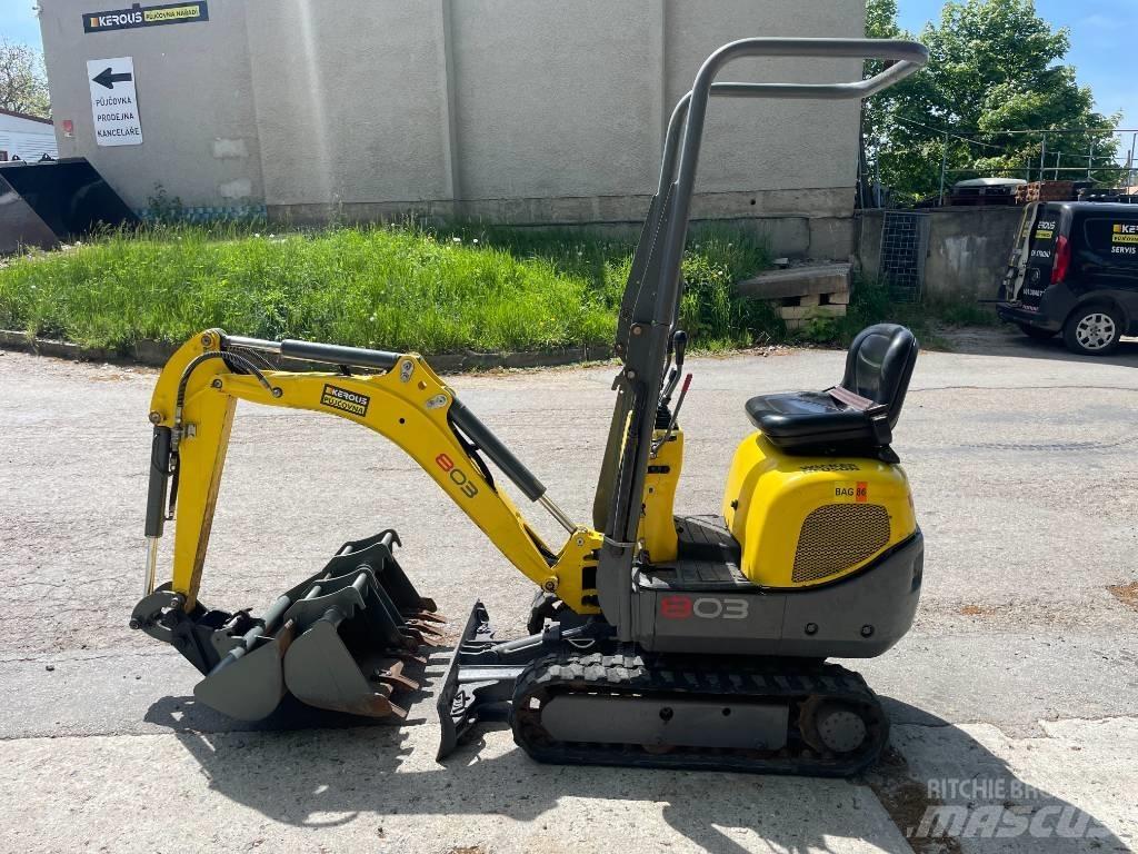 Wacker Neuson 803 حفارات صغيرة أقل من 7 طن (حفارات صغيرة)