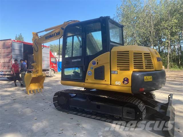 Komatsu PC 60-8 حفارات زحافة