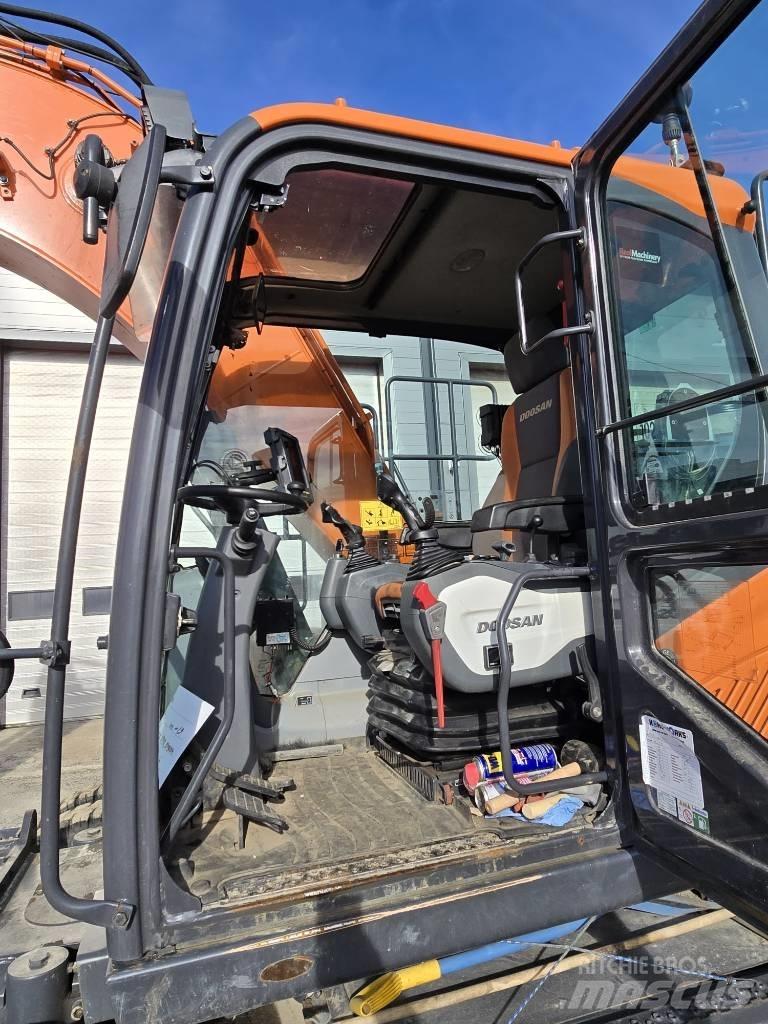 Doosan DX 170 W حفارات بعجل