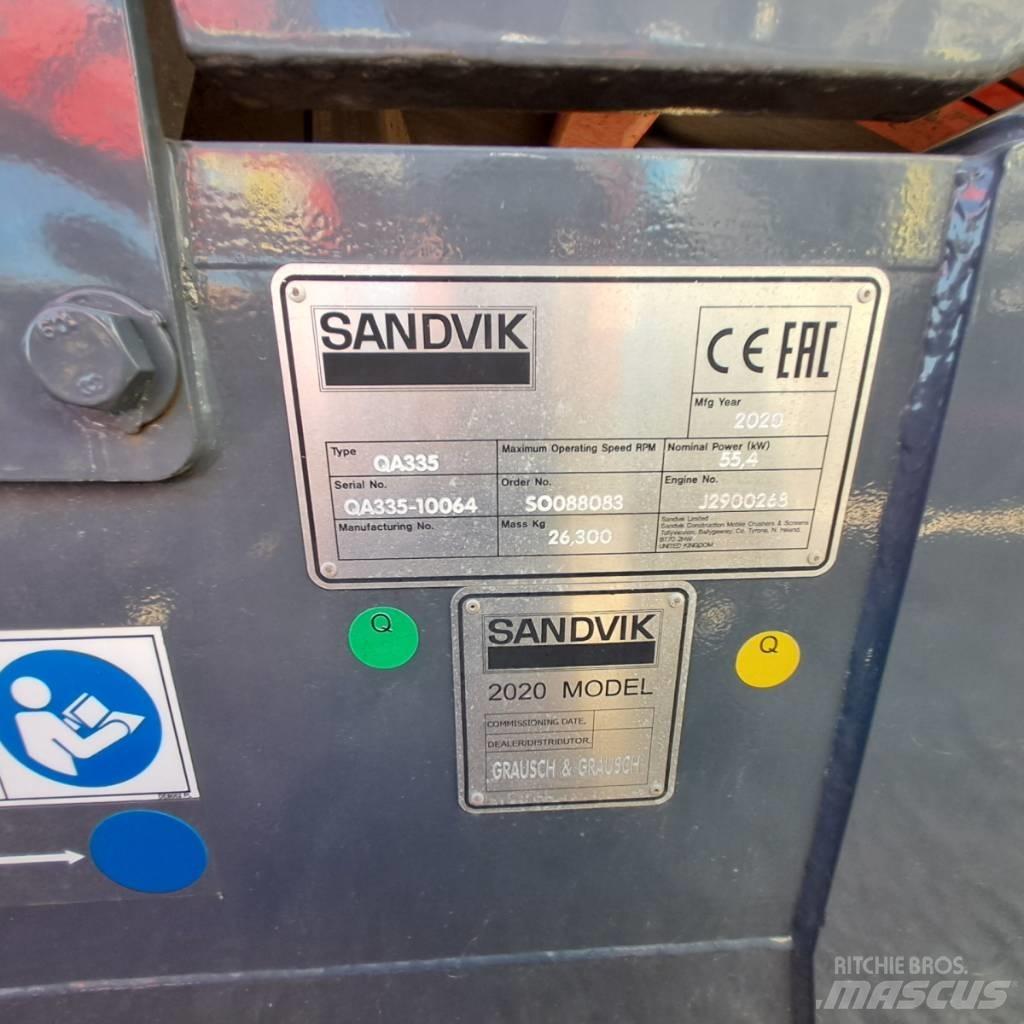 Sandvik QA 335 غرابيل