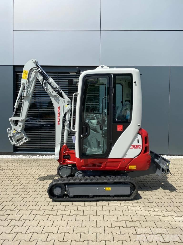 Takeuchi TB 320 حفارات صغيرة أقل من 7 طن (حفارات صغيرة)