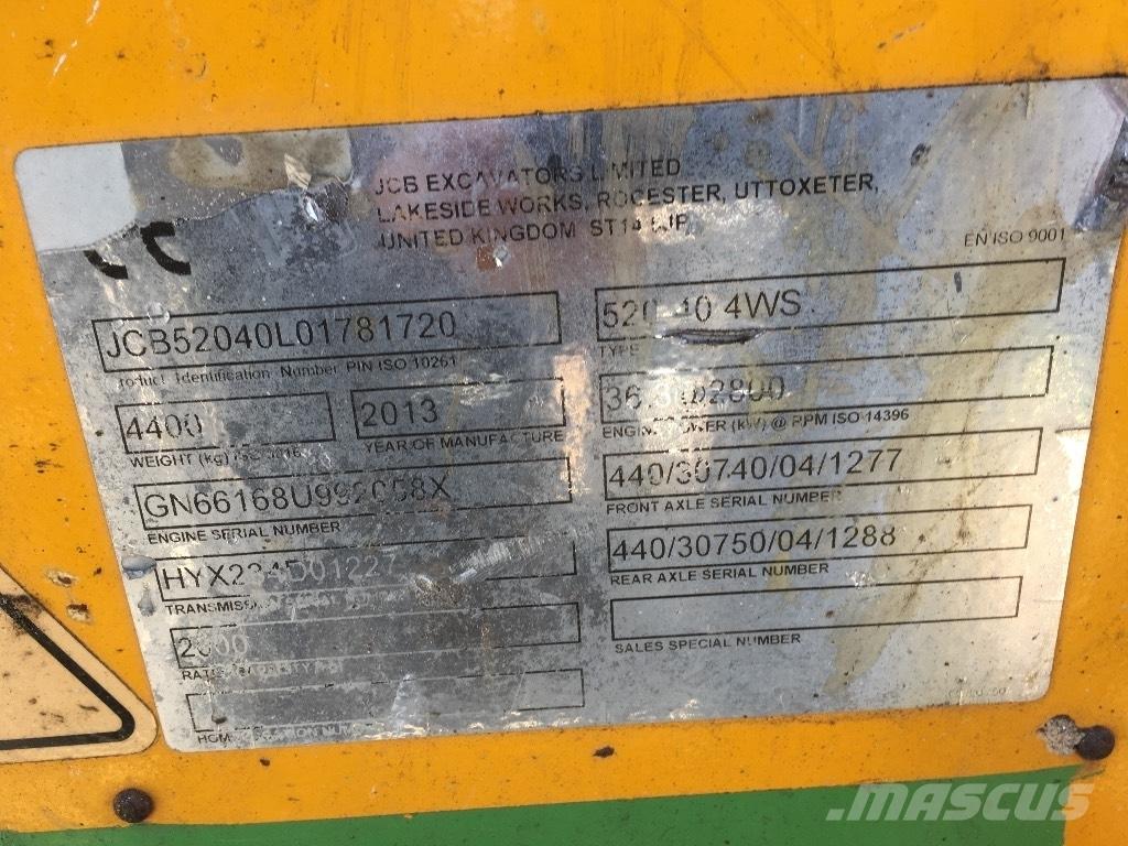 JCB 520-40 مناولات متداخلة