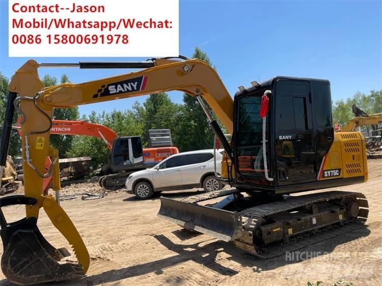 Sany SY 75 C حفارات زحافة