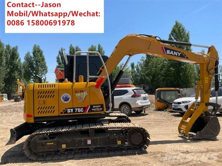 Sany SY 75 C حفارات زحافة