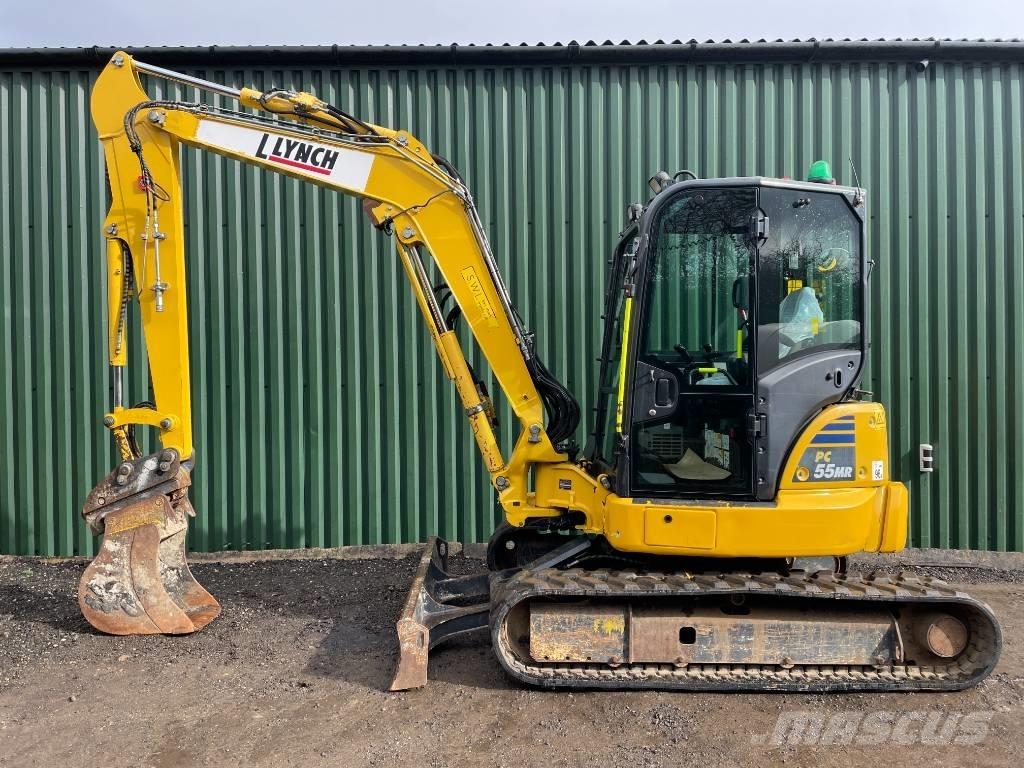 Komatsu PC 55 MR حفارات صغيرة أقل من 7 طن (حفارات صغيرة)