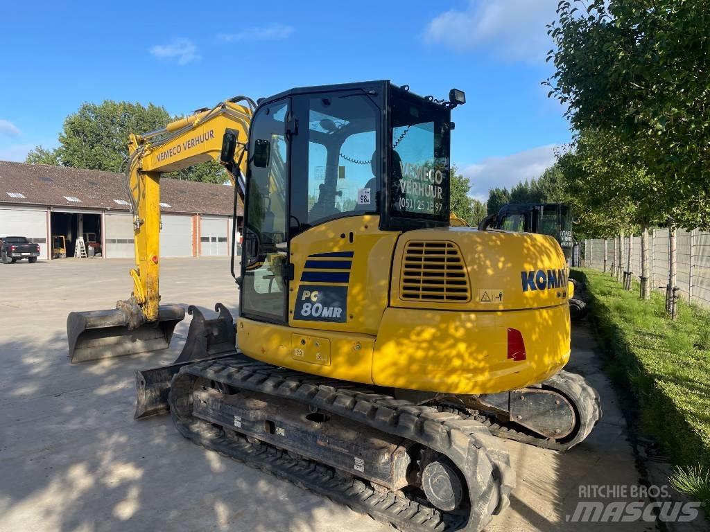 Komatsu PC 80 MR-5 حفارات وسط 7 طن - 12 طن