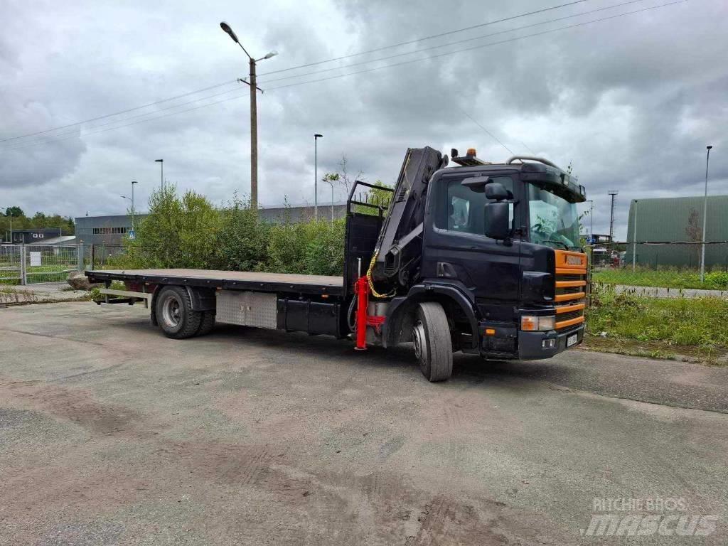 Scania P 124 شاحنات الرافعات