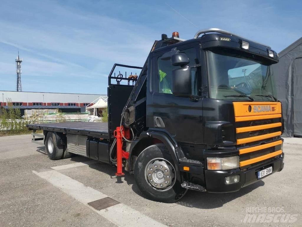 Scania P 124 شاحنات الرافعات