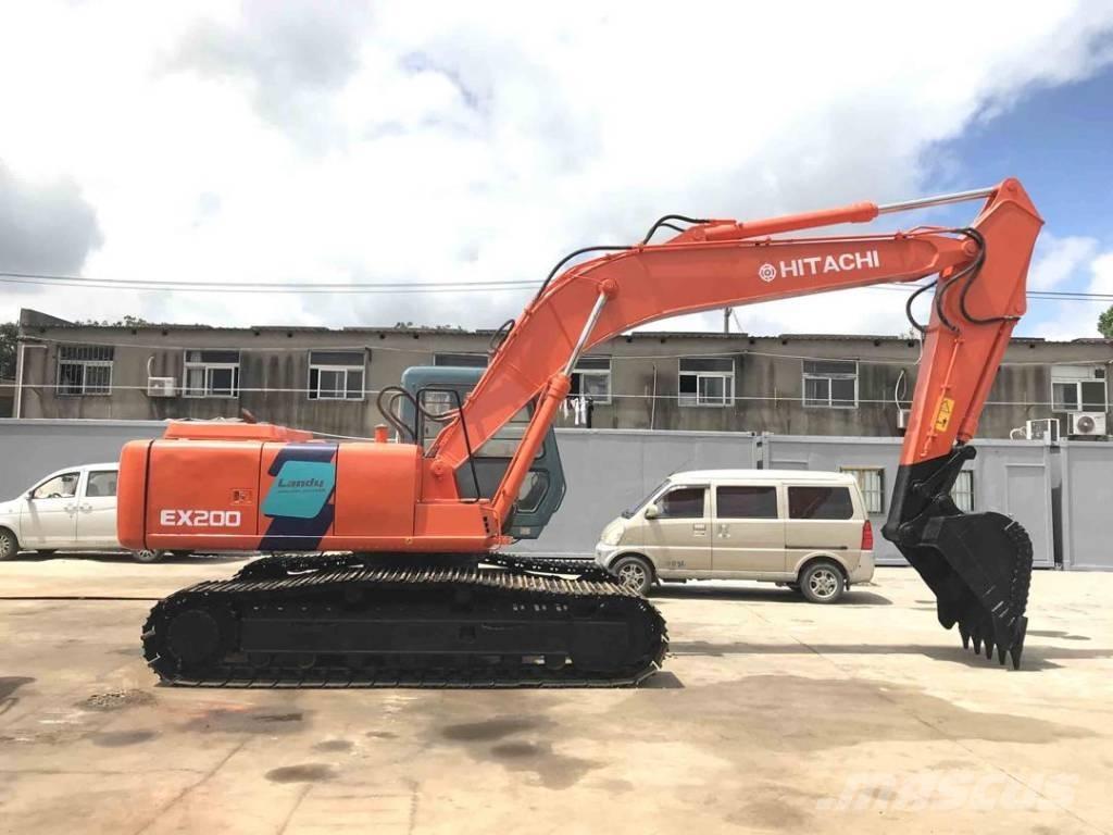 Hitachi EX200 حفارات زحافة