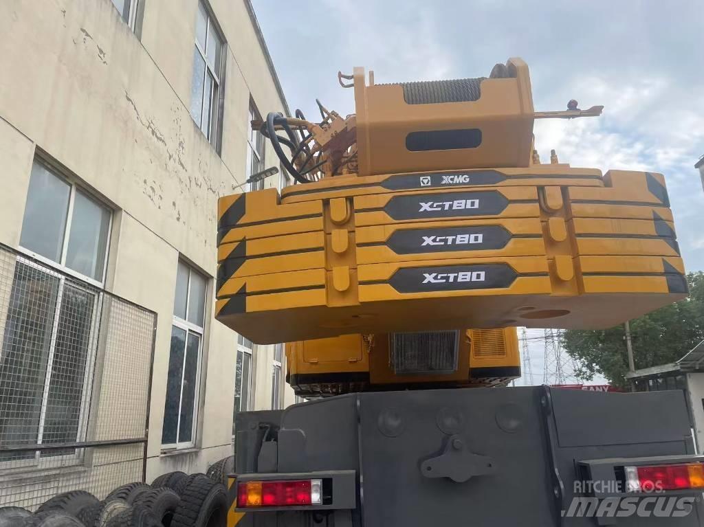 XCMG XCT 80 رافعات صالحة لكل أنواع الطرق