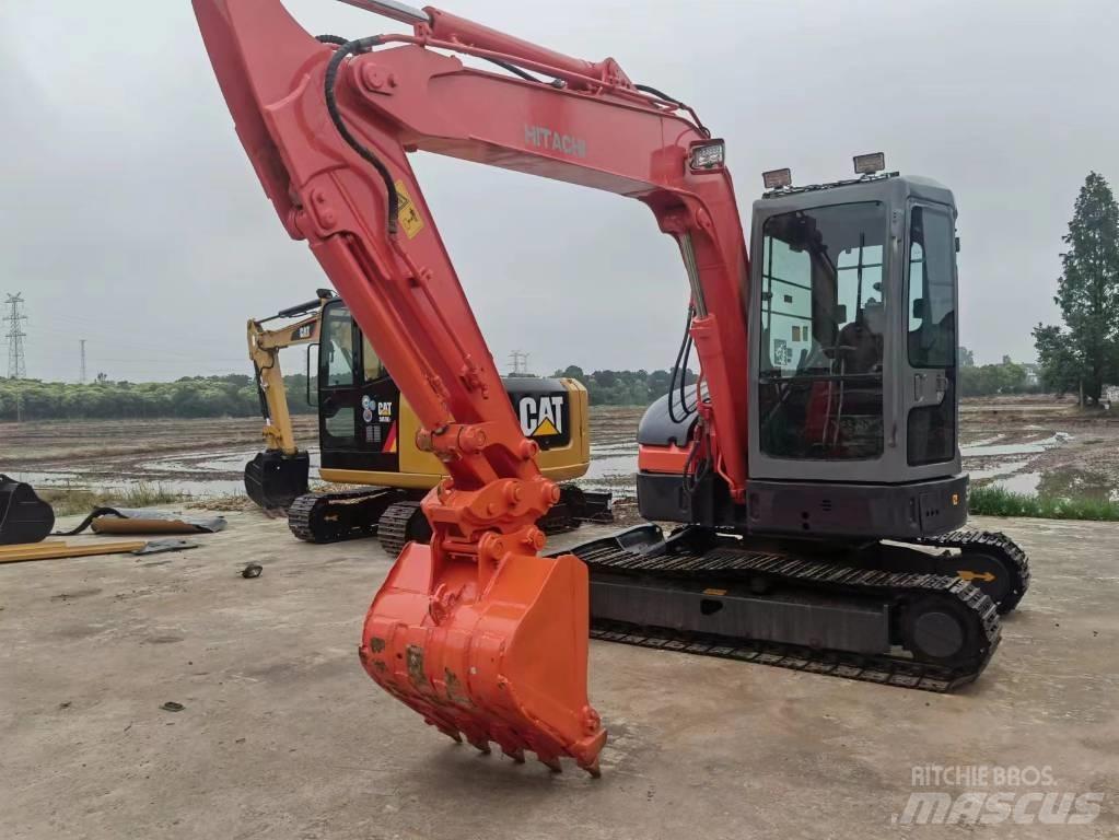 Hitachi ZX 55 UR حفارات صغيرة أقل من 7 طن (حفارات صغيرة)