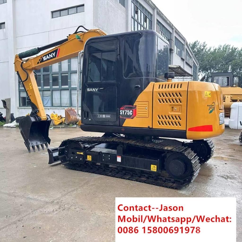 Sany SY 75 C pro حفارات زحافة