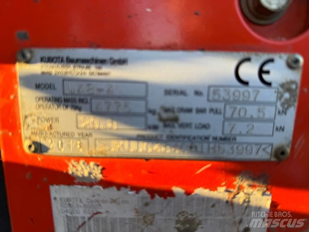 Kubota U 48-4 حفارات صغيرة أقل من 7 طن (حفارات صغيرة)