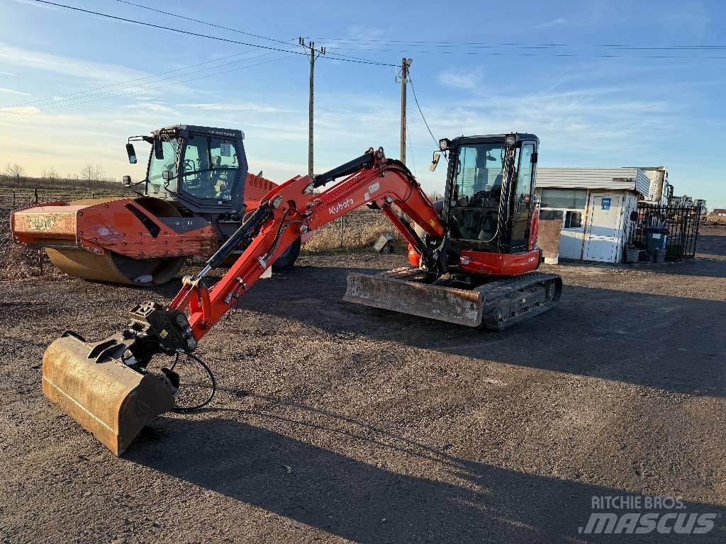 Kubota U 48-4 حفارات صغيرة أقل من 7 طن (حفارات صغيرة)