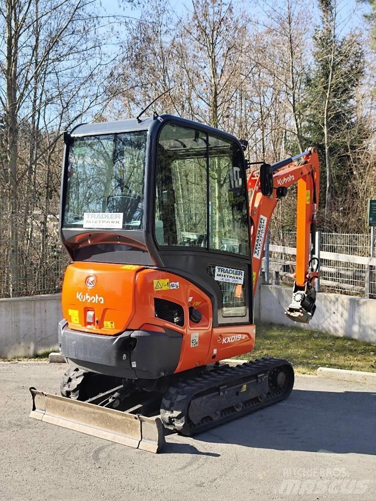 Kubota KX 019-4 حفارات صغيرة أقل من 7 طن (حفارات صغيرة)