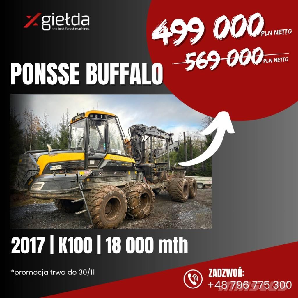 Ponsse Buffalo شاحنات