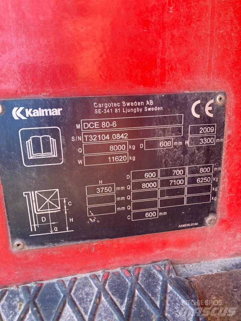 Kalmar DCE 80-6 شاحنات الديزل