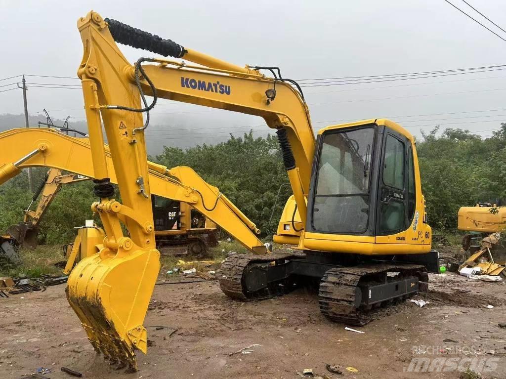 Komatsu PC 60 حفارات صغيرة أقل من 7 طن (حفارات صغيرة)