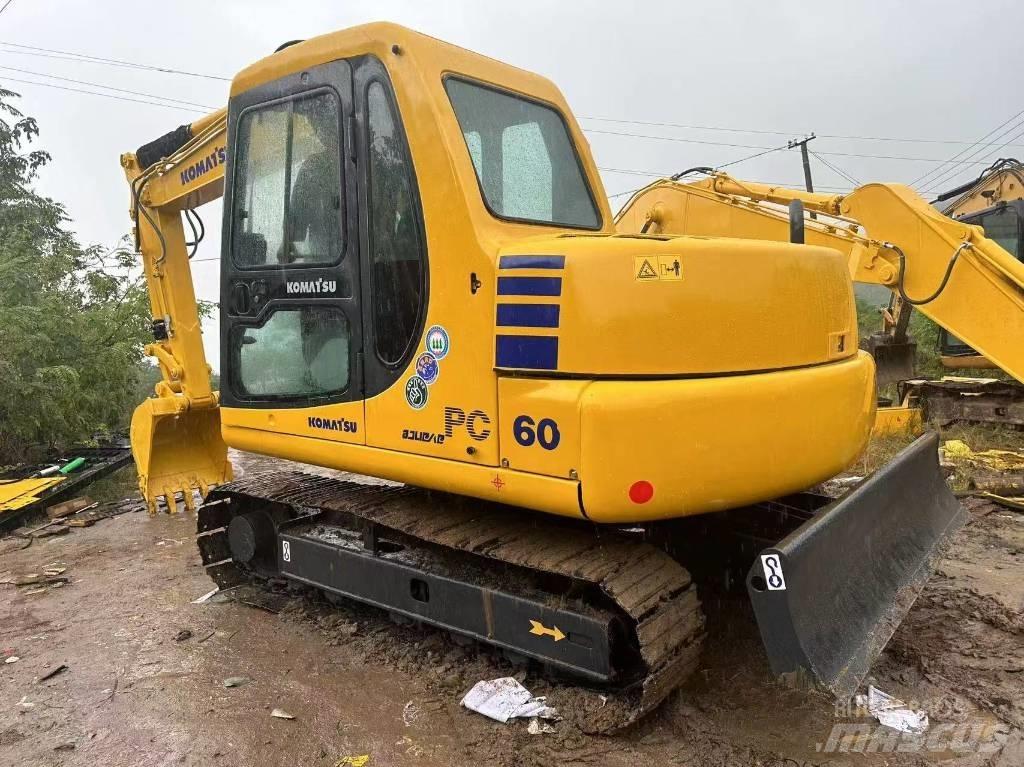 Komatsu PC 60 حفارات صغيرة أقل من 7 طن (حفارات صغيرة)