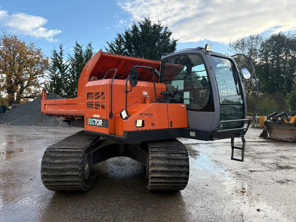 Hitachi EG 70 R عربات نقل قلابة مجنزرة