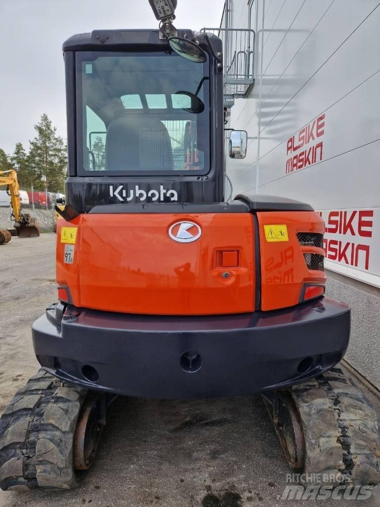 Kubota KX 057-4 حفارات صغيرة أقل من 7 طن (حفارات صغيرة)