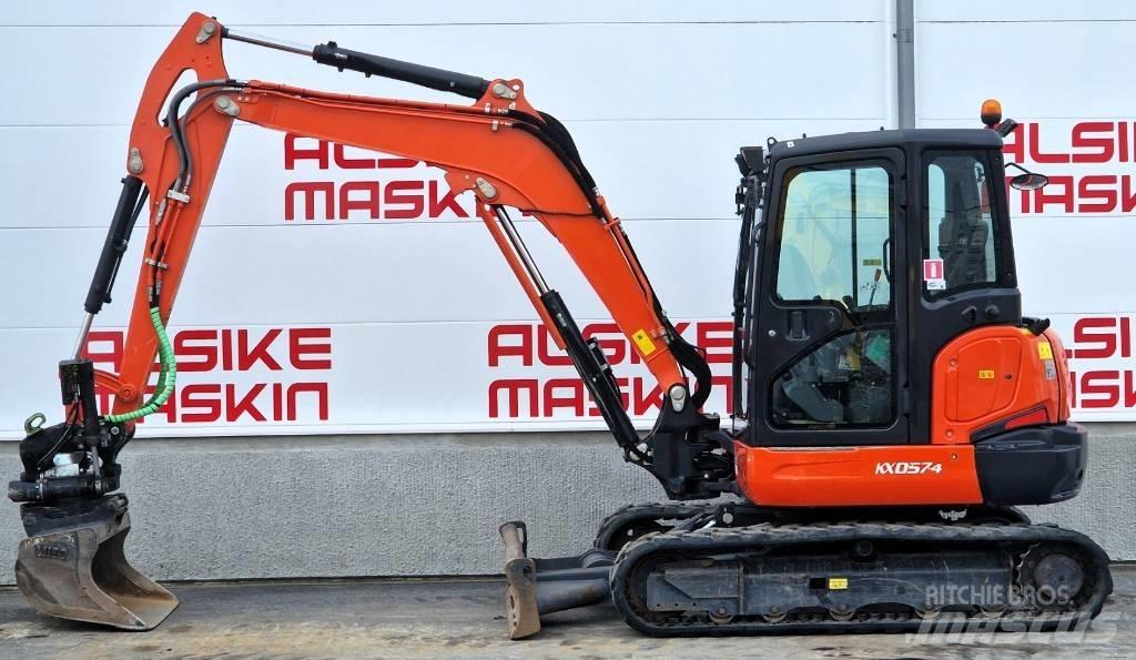 Kubota KX 057-4 حفارات صغيرة أقل من 7 طن (حفارات صغيرة)