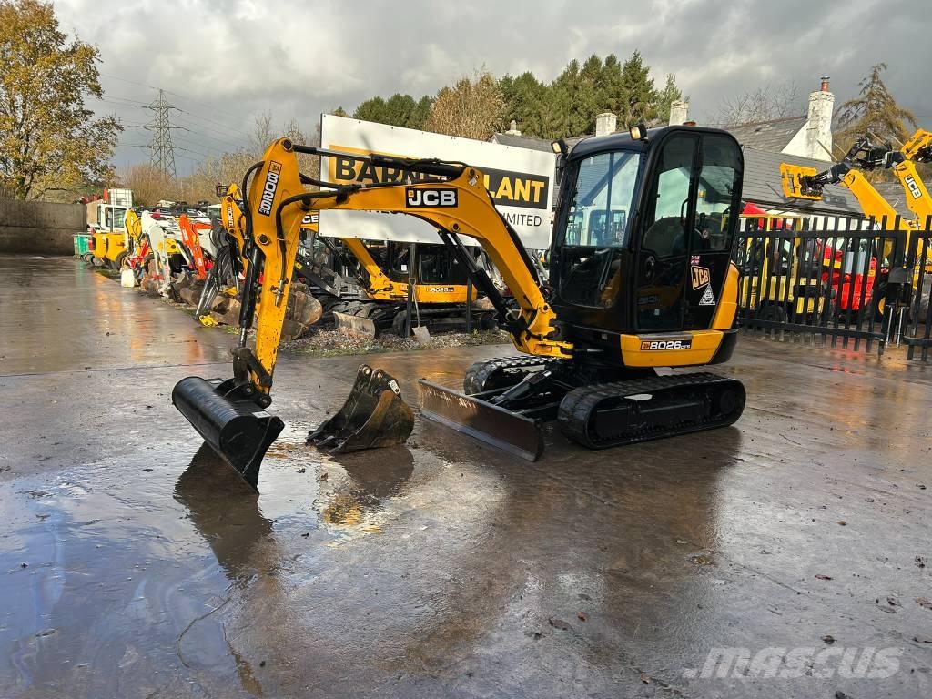 JCB 8026 CTS حفارات صغيرة أقل من 7 طن (حفارات صغيرة)