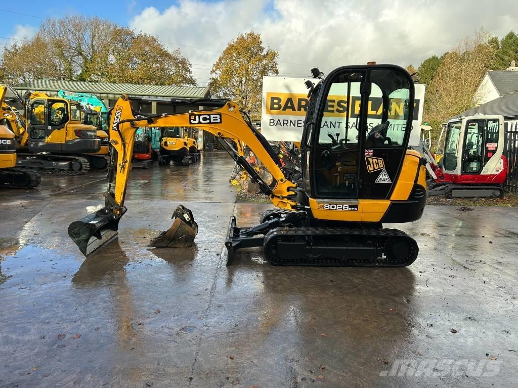 JCB 8026 CTS حفارات صغيرة أقل من 7 طن (حفارات صغيرة)