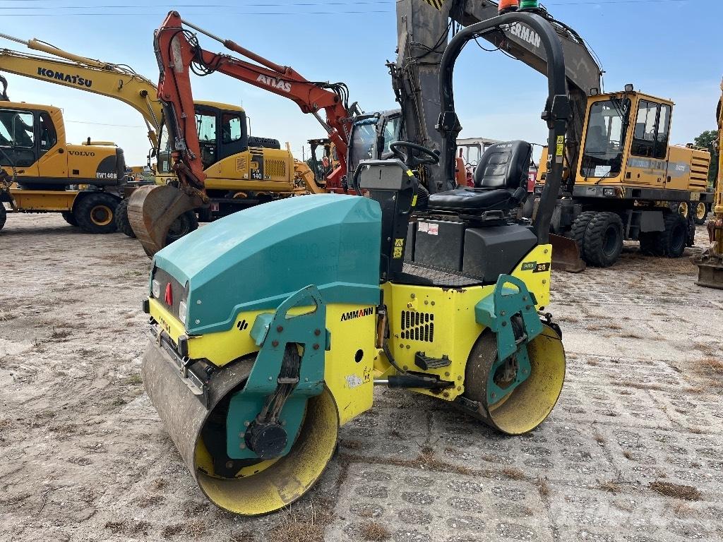 Ammann ARX 26 مداحل ثنائية الاسطوانة