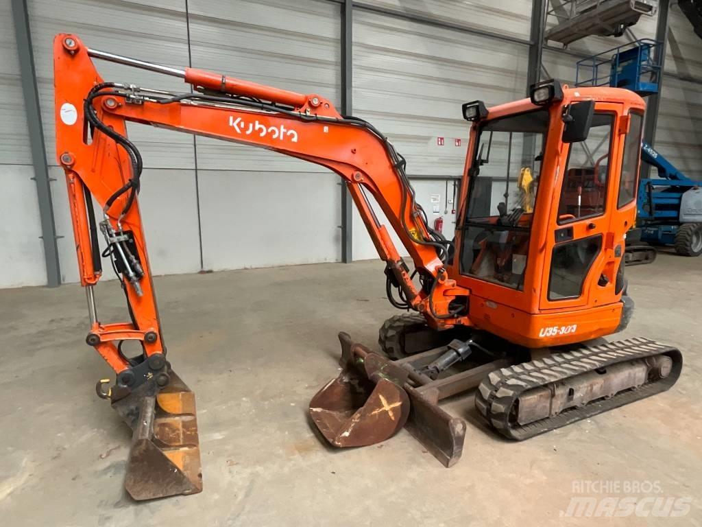 Kubota U 35-3 A 3 حفارات صغيرة أقل من 7 طن (حفارات صغيرة)