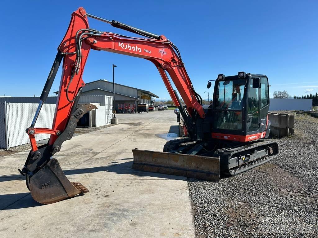Kubota KX 080-4 حفارات صغيرة أقل من 7 طن (حفارات صغيرة)