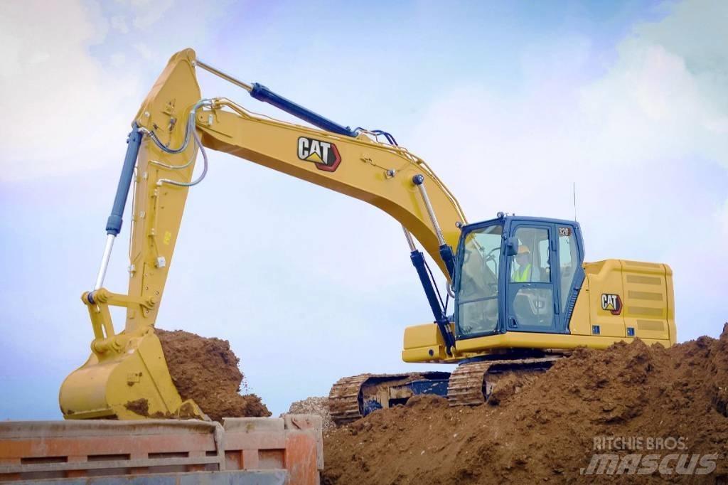 CAT 320 حفارات زحافة