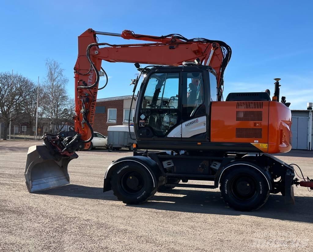 Hitachi ZX 140 W-5 حفارات بعجل