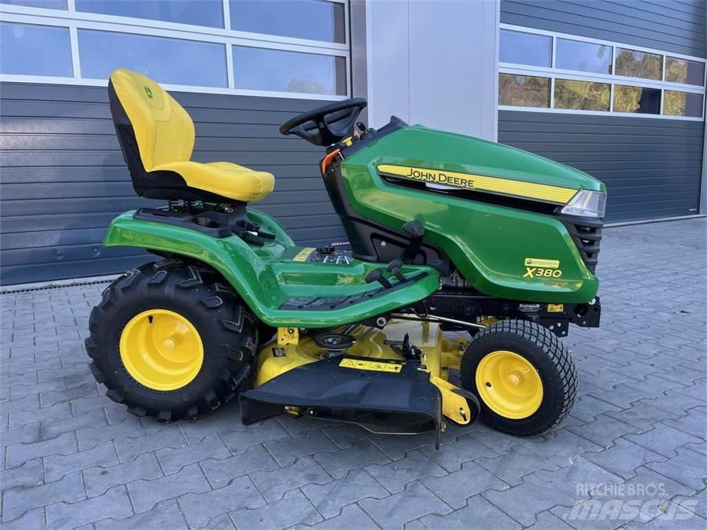 John Deere X380 محشات الخضر